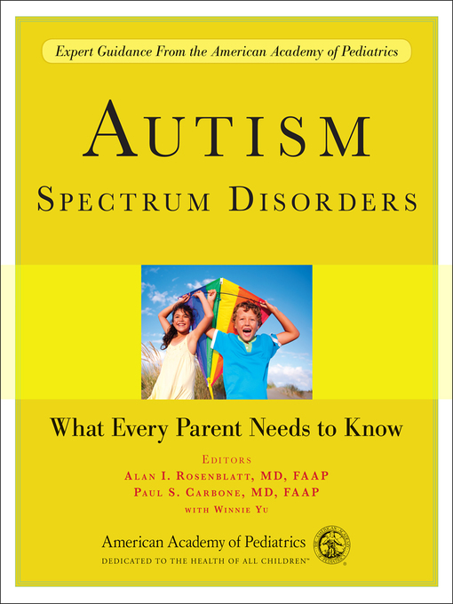 Cover image for Autism Spectrum Disorders